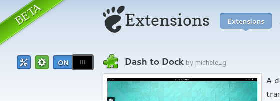 Screenshot of the extension page.